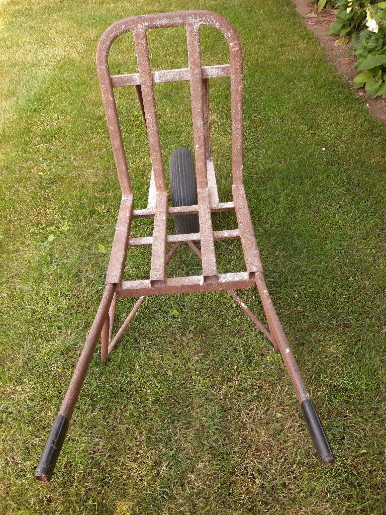 Te huur steenkruiwagen, kruiwagen, eventueel met stenenklem, Ophalen, Gebruikt, Eenwielig