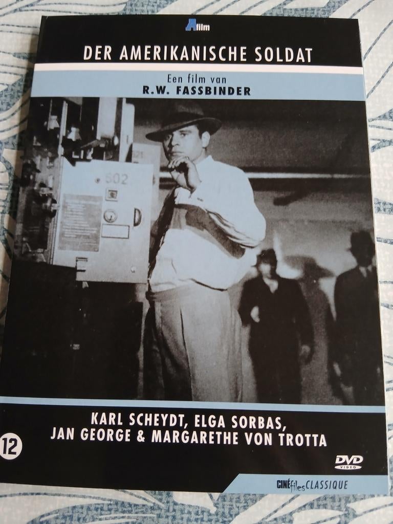 Der Amerikanischer Soldat van rw fassbinder, Cd's en Dvd's, Dvd's | Filmhuis, Ophalen of Verzenden, Zo goed als nieuw, Overige gebieden