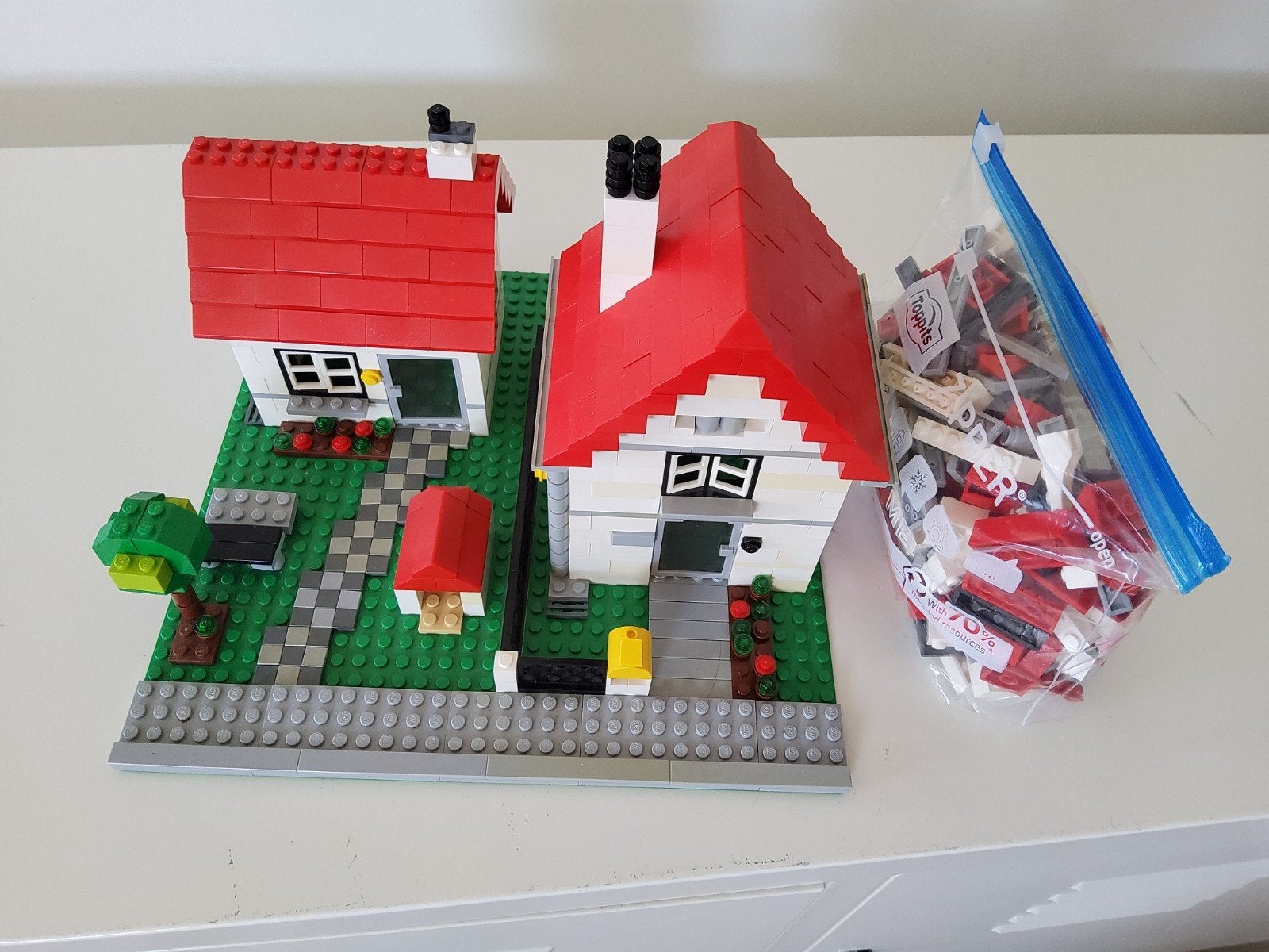 Lego Creator 4956: Huis 3-in-1 met instructieboekjes, Gebruikt, Ophalen of Verzenden, Duplo, Compleet