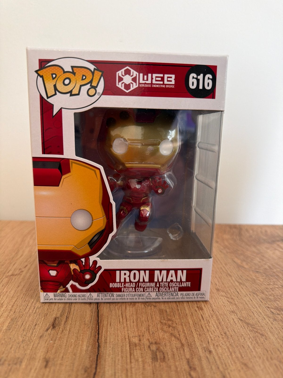 Funko Pop! Iron Man #616 WEB Disneyland Paris, Ophalen of Verzenden, Nieuw