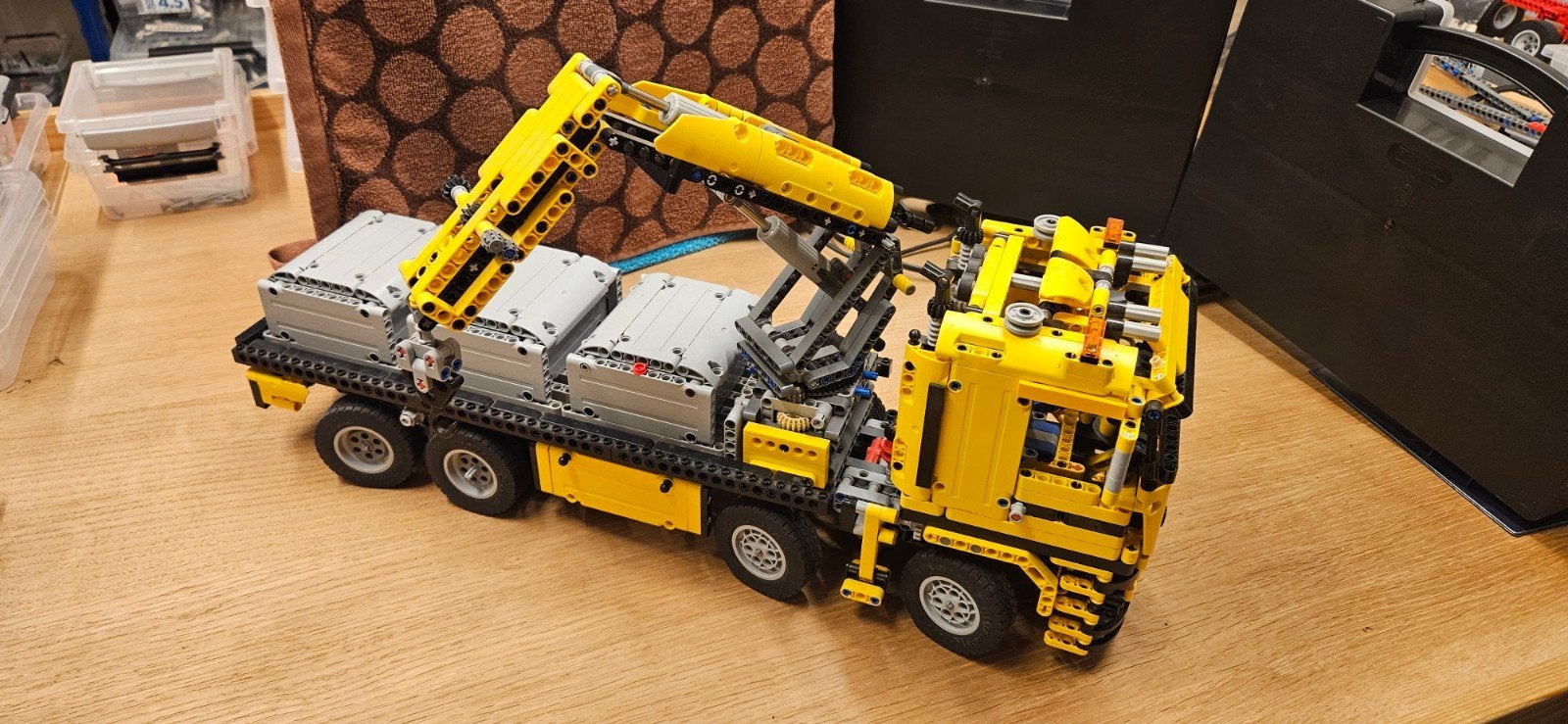 Lego Technic Kraanwagen moc, Ophalen, Gebruikt, MOC (eigen creatie), Lego