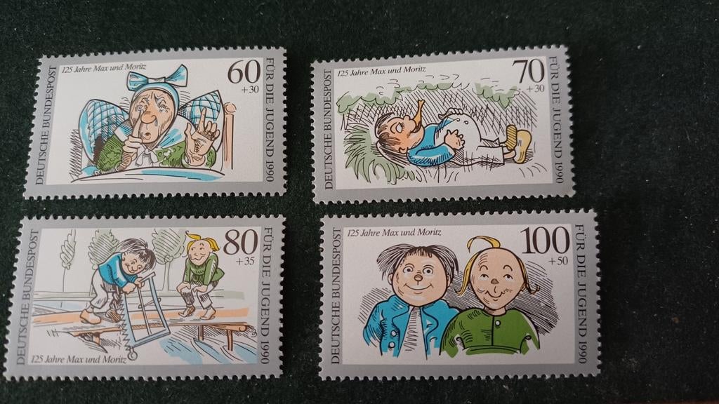 Duitsland,  1990, Max und Moritz, Ophalen of Verzenden, 1990 tot heden, Postfris