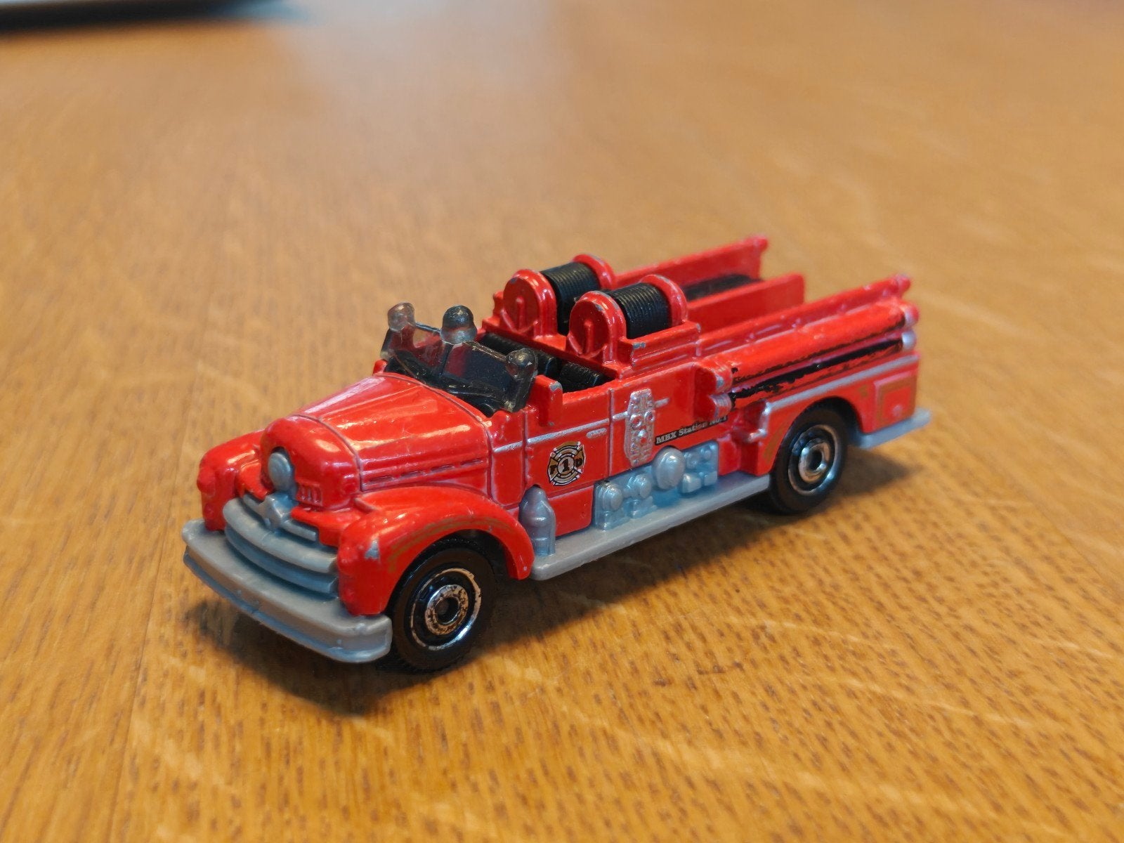 Matchbox Seagrave Fire Engine Brandweer, Hobby en Vrije tijd, Ophalen of Verzenden, Zo goed als nieuw, Bus of Vrachtwagen