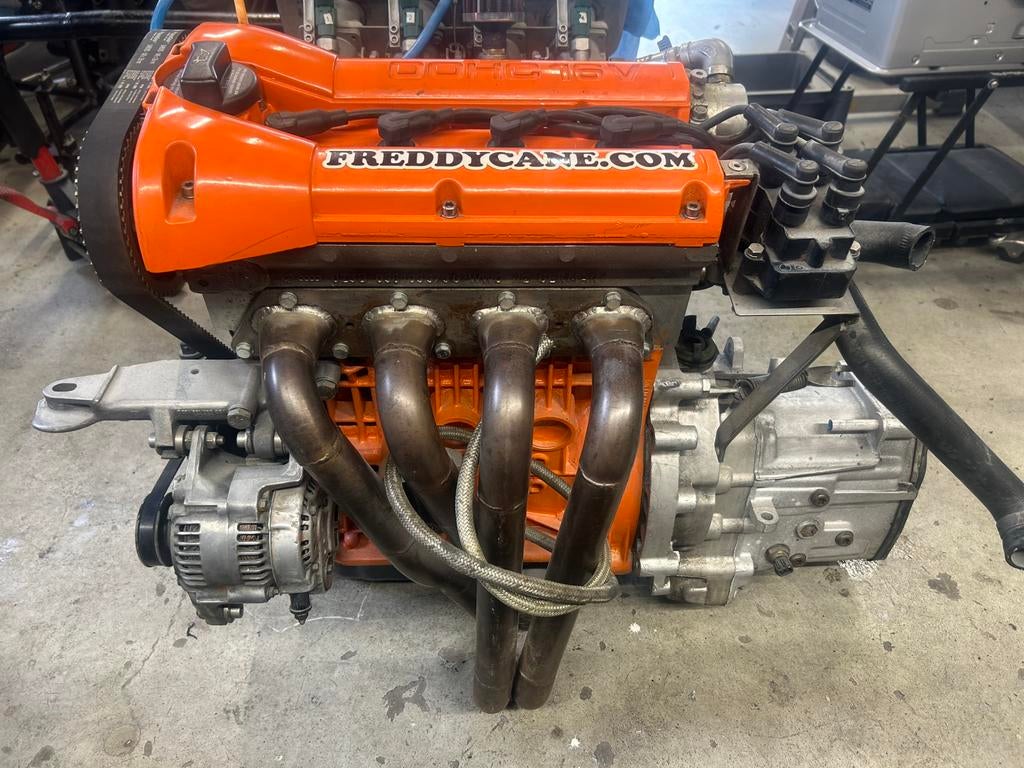 AFH 1600 16V motor en bak met Quaife sper, Ophalen, Gebruikt