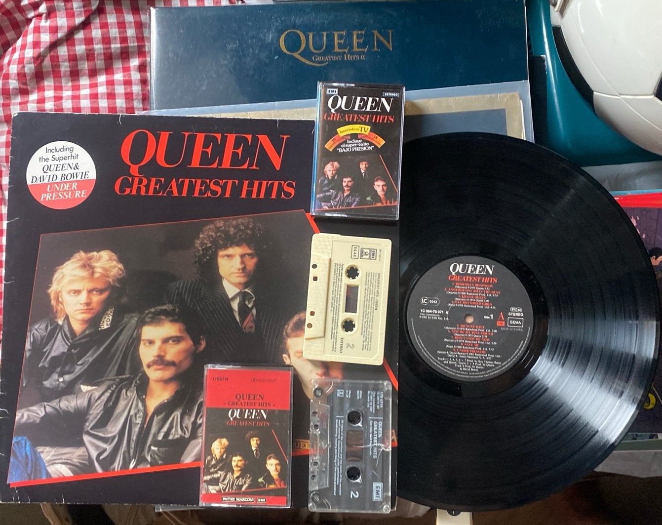 Queen greatest hits, Ophalen of Verzenden, Zo goed als nieuw, Pop, 1 bandje