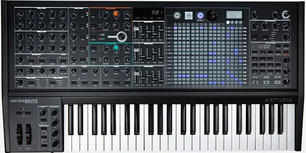 Arturia MatrixBrute Noir Limited Edition synthesizer, Overige merken, ., Nieuw, .
