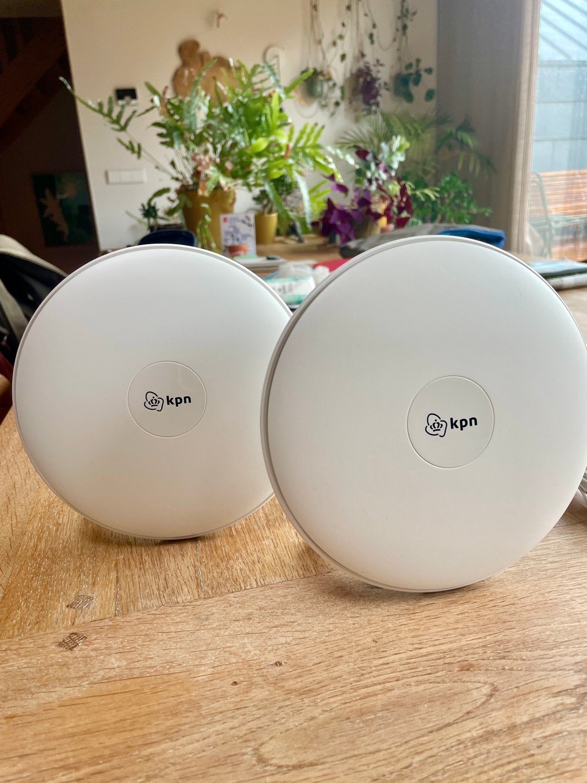 KPN SuperWifi punten (2 stuks) met adapters en kabels, Ophalen, Nieuw