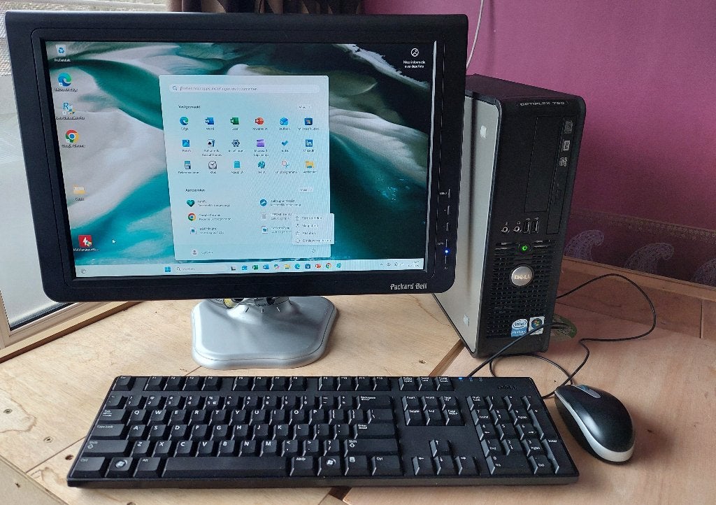 Dell Optiplex-760, Gebruikt, Dell, SSD, 240 GB