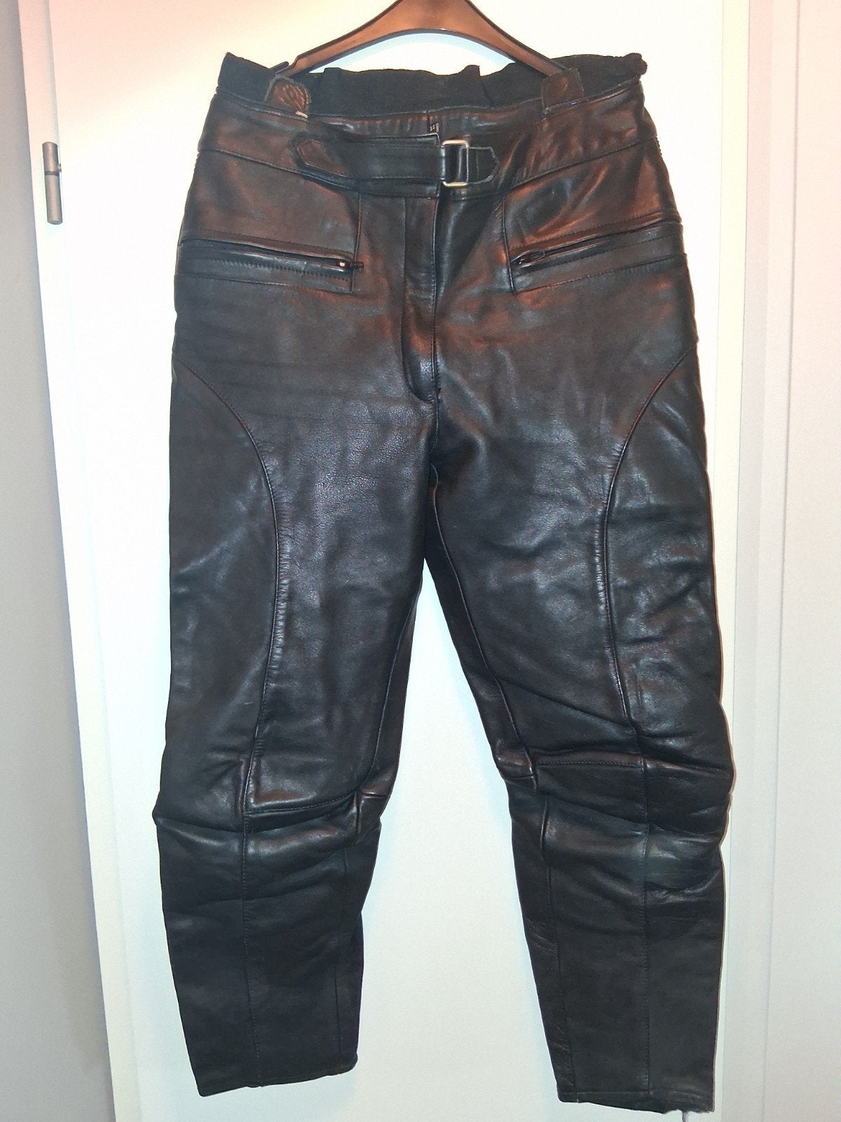 Motorbroek maat 46, Kleding | Dames, Zwart, Maat 46/48 (XL) of groter, Ophalen of Verzenden, Zo goed als nieuw