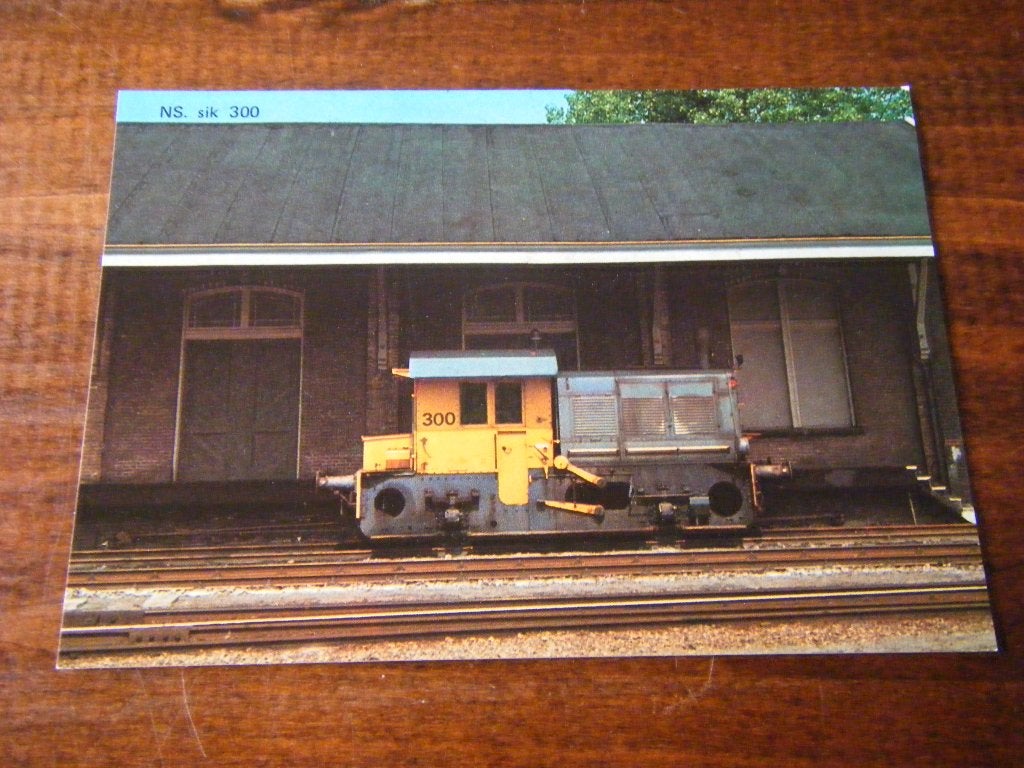 X41 - NS - Locomotief 300 - Mooi, Ophalen of Verzenden, Trein, Kaart of Prent
