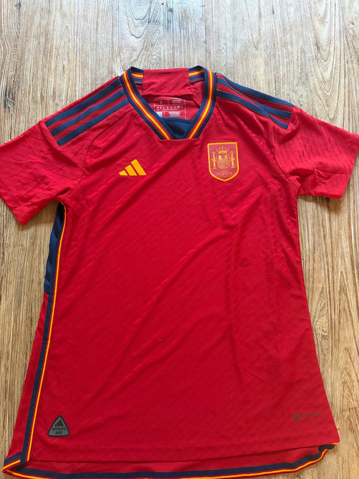 Adidas Spanje Thuisshirt 2023 Maat S, Maat S, Ophalen of Verzenden, Zo goed als nieuw, Shirt