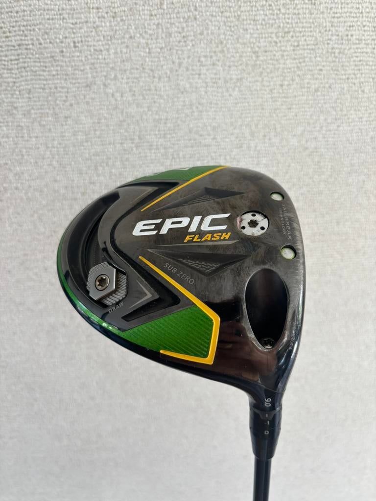 Callaway Epic Flash Driver | 9* Loft | Stiff Flex | 44.5”, Sport en Fitness, Golf, Callaway, Ophalen of Verzenden, Zo goed als nieuw