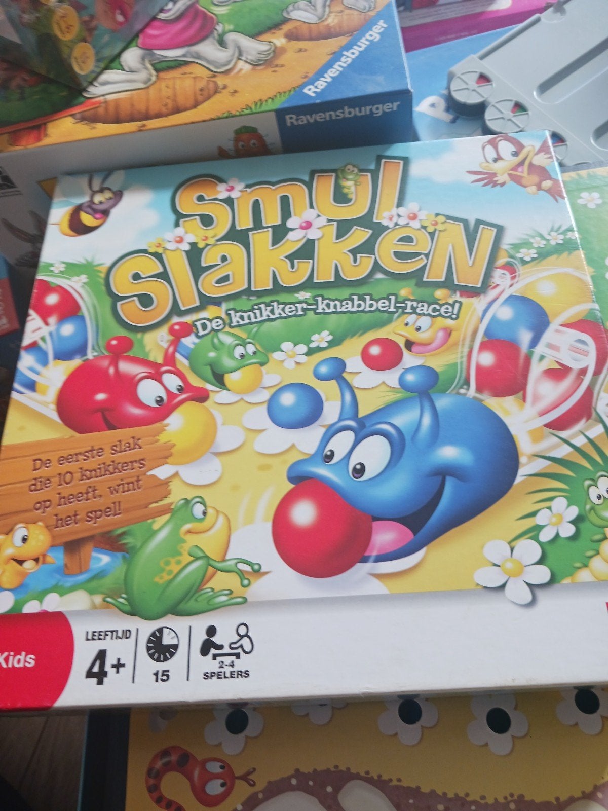 Smul Slakken: De knikker-knabbel-race! Bordspel, Ophalen of Verzenden, Gebruikt, Ravensburger