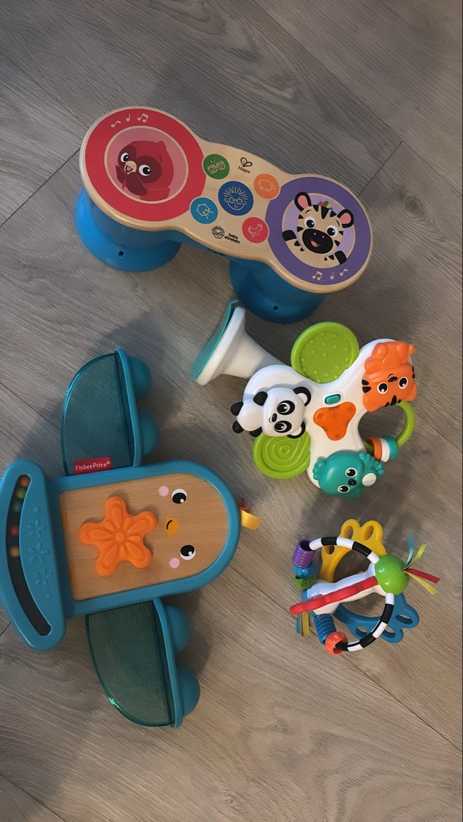 Fisher-Price en Hape: werkend speelgoed, Ophalen of Verzenden, Zo goed als nieuw, Overige typen, Met licht
