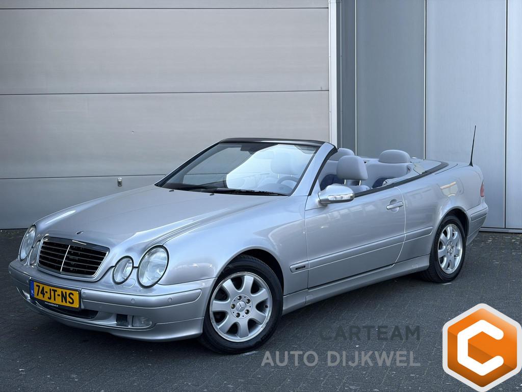Mercedes-Benz CLK-klasse Cabrio 230 K. Elegance Aut. | Klass, Auto's, Mercedes-Benz, Bedrijf, Te koop, CLK, ABS, Airbags, Airconditioning