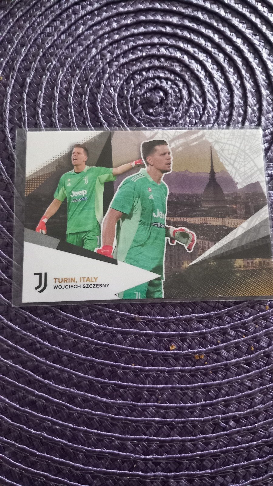 Wojciech Szczęsny Topps Voetbal Spelerskaart Juventus, Ophalen of Verzenden, Zo goed als nieuw, Buitenlandse clubs, Spelerskaart