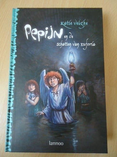 Pepijn en de schatten van Euforia, Katie Velghe, Ophalen of Verzenden, Zo goed als nieuw