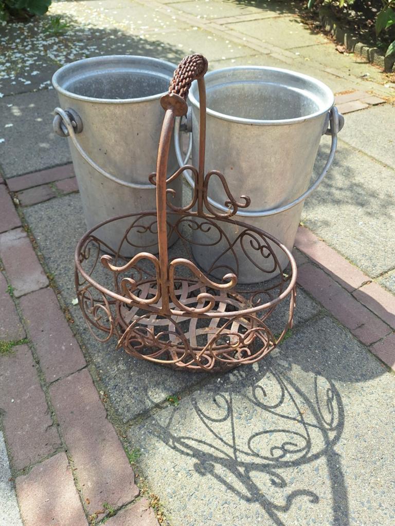 Prachtige tuinspullen, Tuin en Terras, Tuinwanddecoratie, Ophalen of Verzenden, Zo goed als nieuw