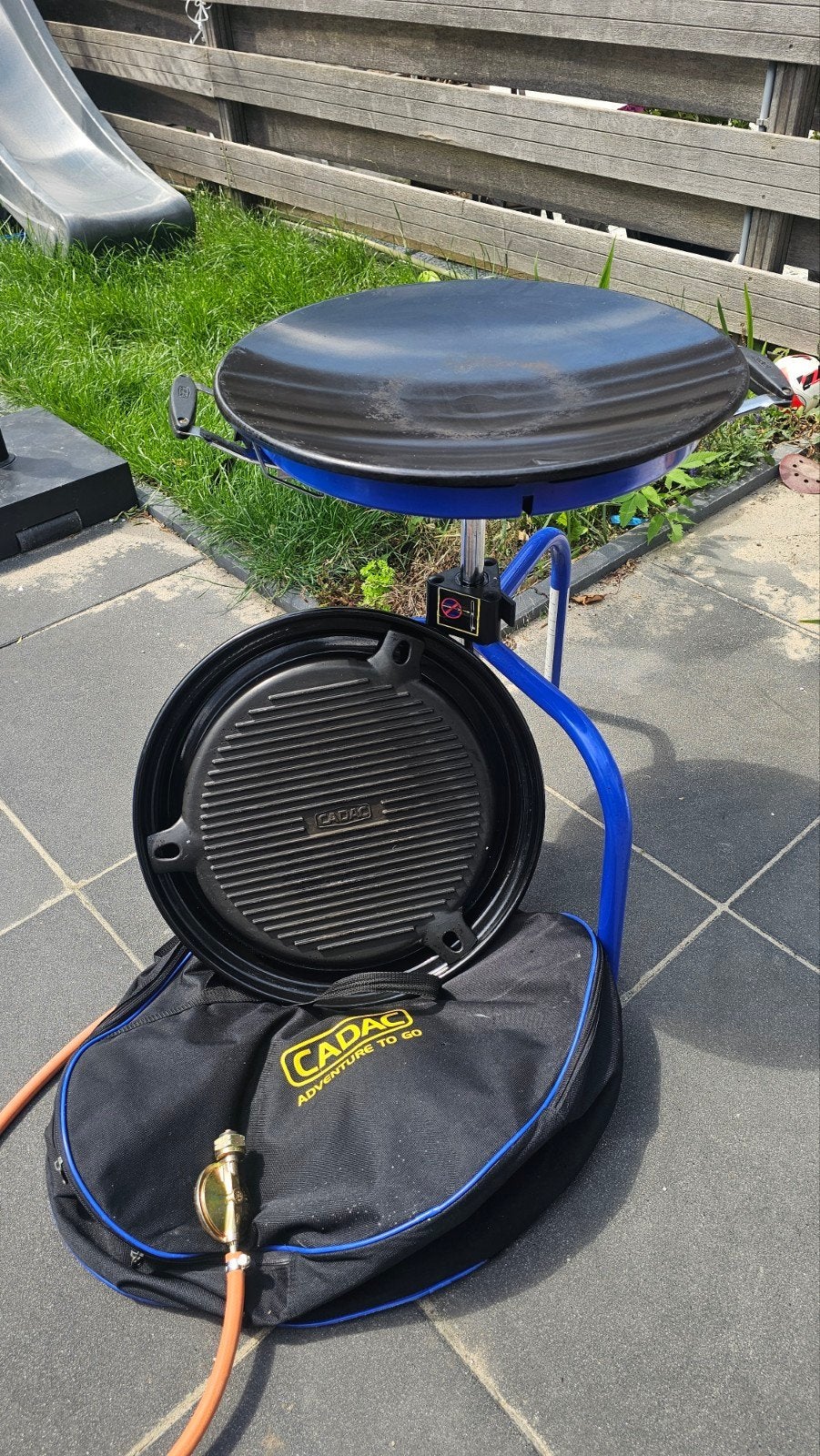 Cadac adventure to go met skottel en grillplaat, Tuin en Terras, Ophalen