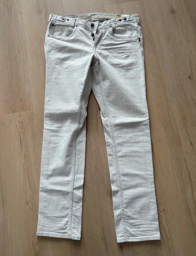 PME, ecru heren jeans, W36, L34, Kleding | Heren, Ophalen of Verzenden, Zo goed als nieuw, Overige kleuren, W36 - W38 (confectie 52/54)