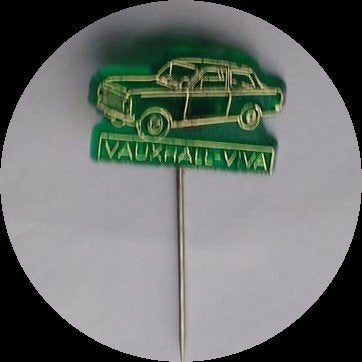 VAUXHALL VIVA speldje, kunststof, Ophalen of Verzenden, Gebruikt, Overige onderwerpen, Speldje of Pin