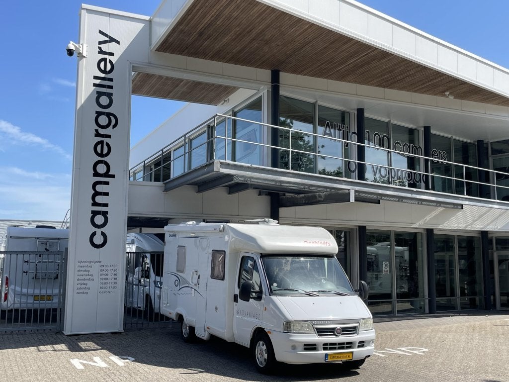 Dethleffs Advantage T5801 FRANSBED FACE TO FACE INRUILKOOPJE, Caravans en Kamperen, Fiat, 6 tot 7 meter, Bedrijf, Hordeur