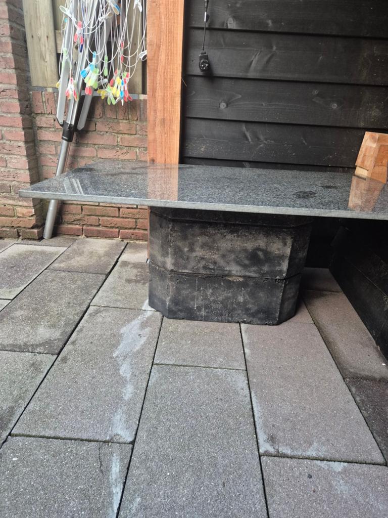 Buiten tafel, Ophalen, Rechthoekig, Hout
