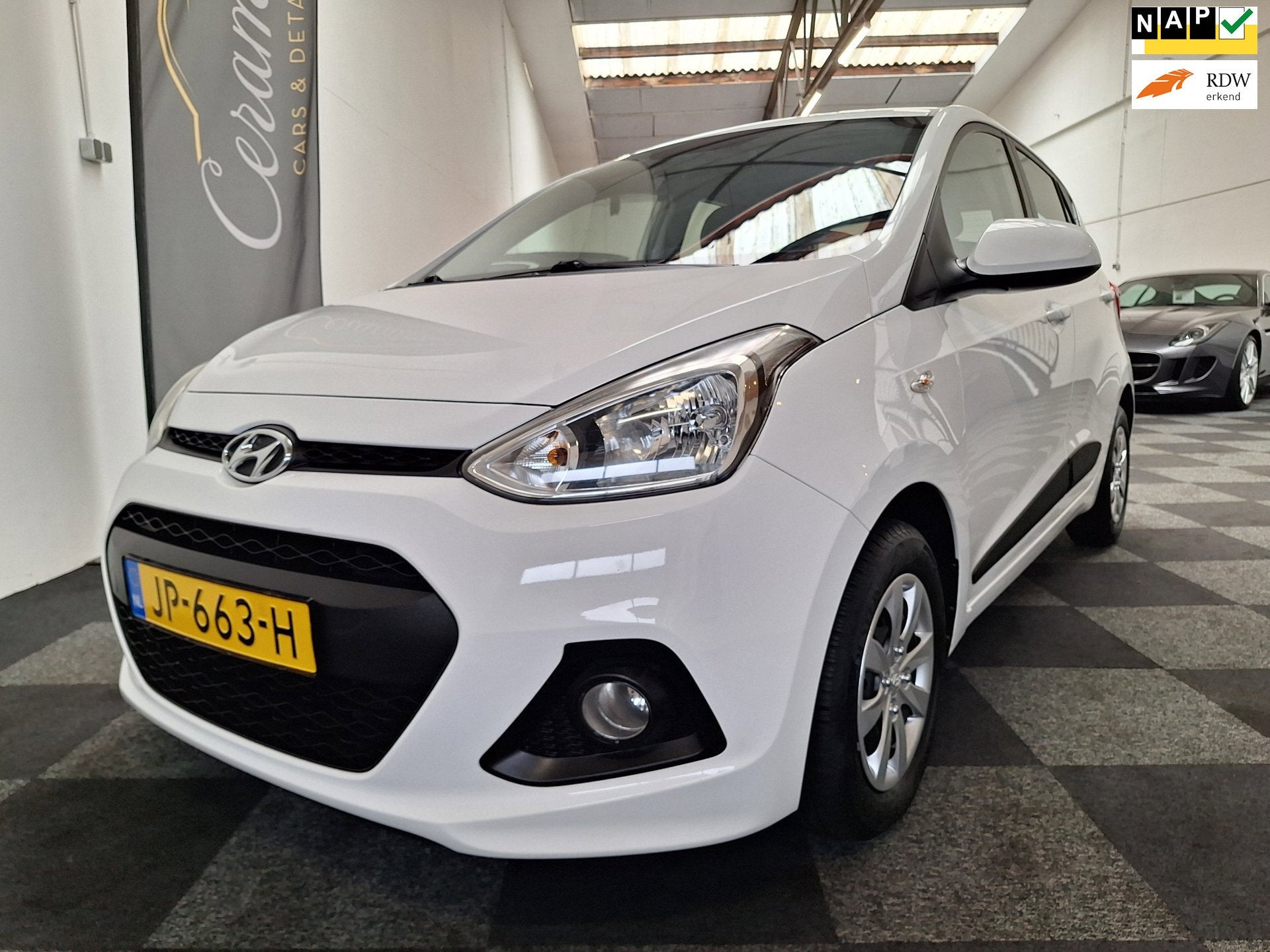 Hyundai I10 1.0i i-Motion Comfort. Full opties. 53.000 km., Auto's, Voorwielaandrijving, Stof, Gebruikt, Start-stop-systeem