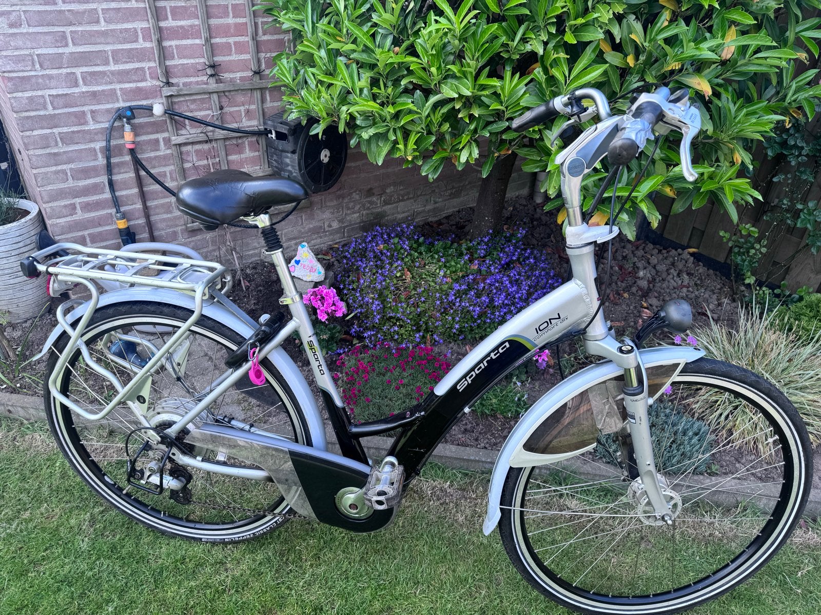 Sparta Ion Comfort Dlx elektrische fiets, Fietsen en Brommers, Elektrische fietsen, Gebruikt, Sparta, 51 tot 55 cm, 50 km per accu of meer