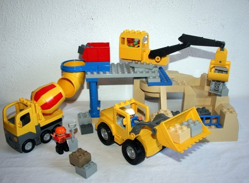 Duplo steengroeve set 5653 compleet, Gebruikt, Ophalen of Verzenden, Compleet, Duplo
