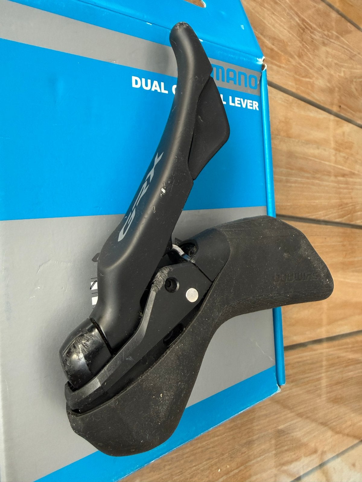 Shimano GRX ST-RX600 Dual Control Levers (links en rechts), Remmen, Gebruikt, Kunststof, Ophalen of Verzenden