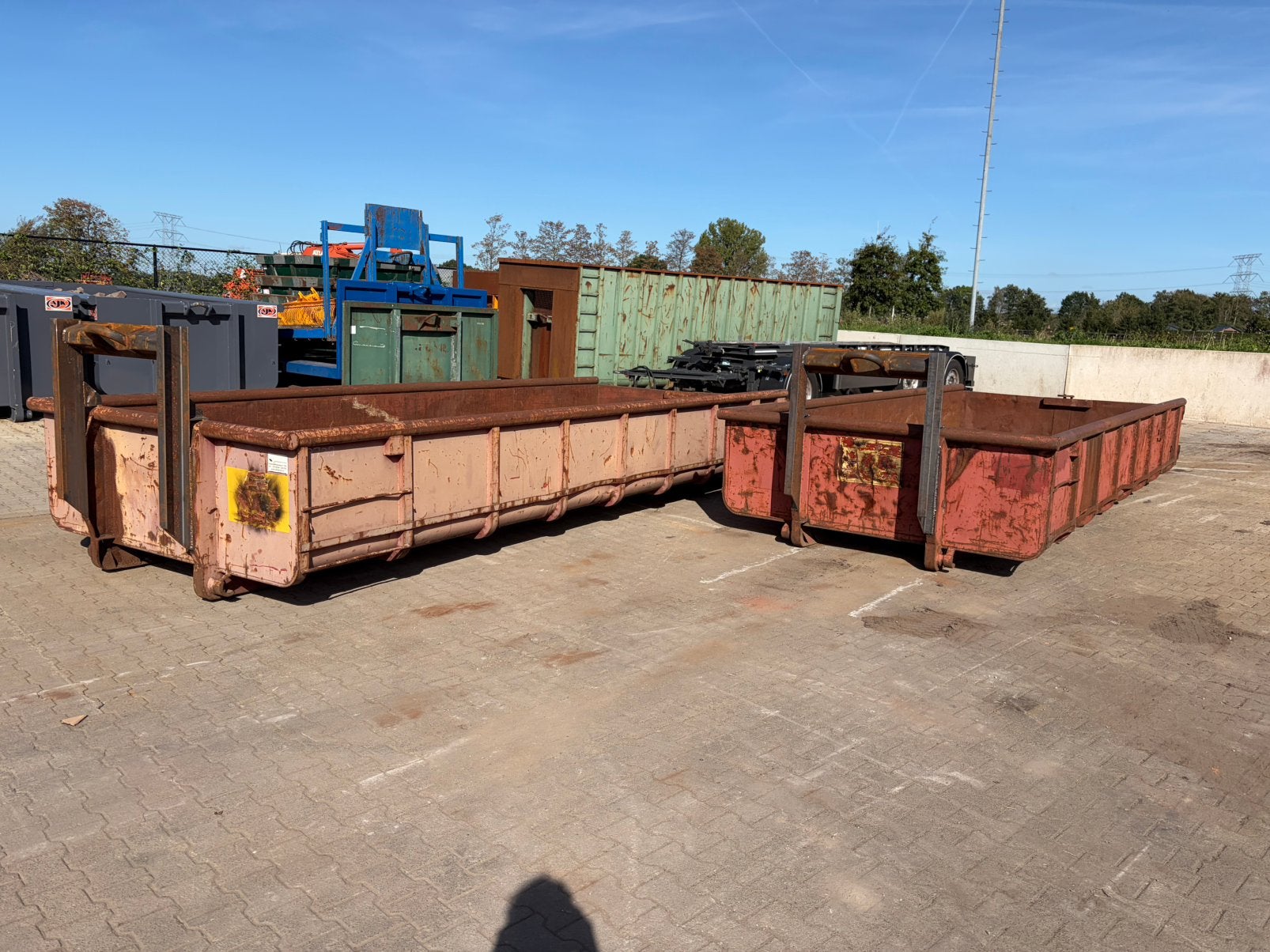 Set Haakarm containers, Ophalen of Verzenden