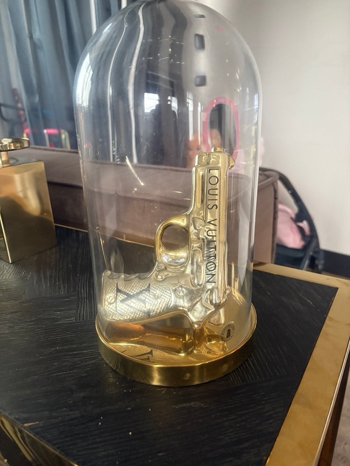 Stolp met bloomingvill lv pistool, Ophalen, Gebruikt