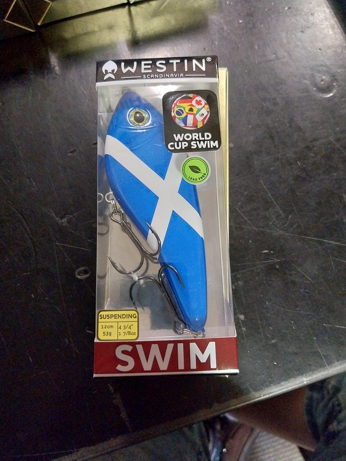 Westin Swim World Cup Suspending Kunstaas 12cm 53g, Ophalen of Verzenden