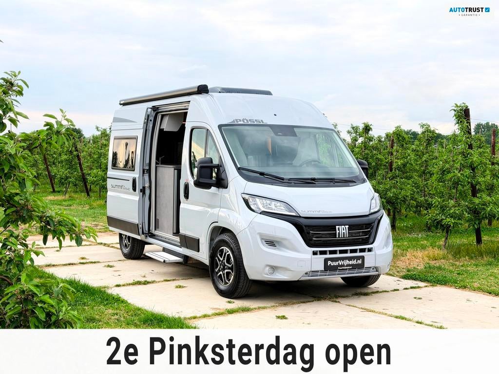 Pössl Summit Shine 540 Automaat/Lithium/Solar/Coating/Grote, Buscamper of Camperbus, Pössl, Bedrijf, Diesel