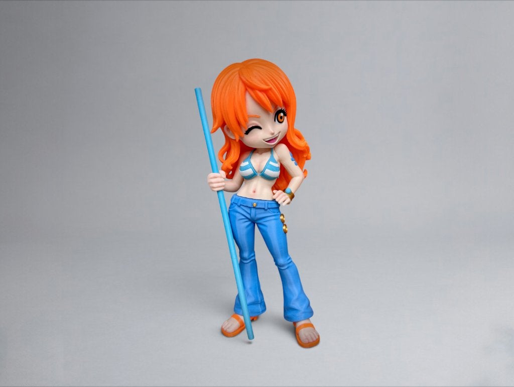 Nami Figurine – One Piece – 31 cm – Fan Collectible, Ophalen of Verzenden, Nieuw, Fantasy