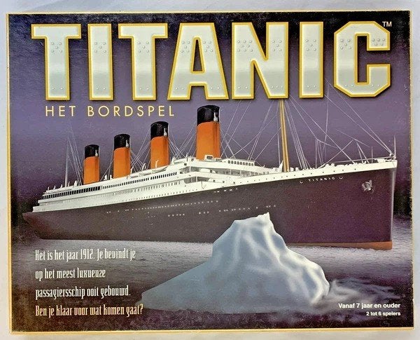 Titanic Het Bordspel Universal Games 1998 Compleet vintage, Coolsingel 104, 3011 AG Rotterdam, Netherlands, Verzenden, Een of twee spelers