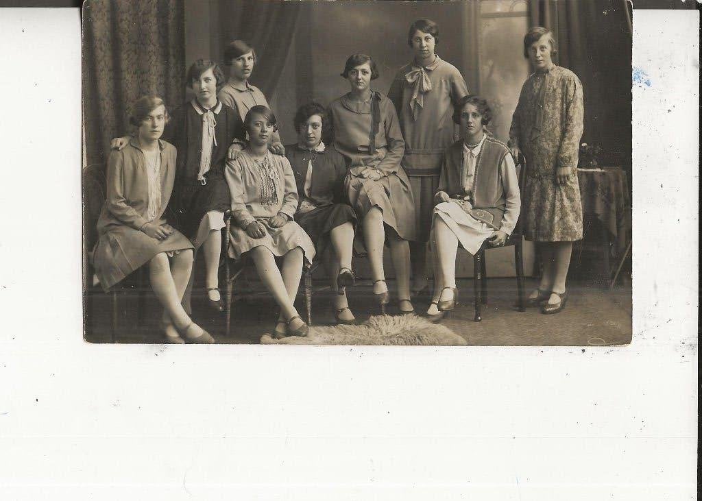 Kwintsheul Westlandse meisjes op retraite Fotokaart, Ophalen of Verzenden, 1920 tot 1940, Ongelopen, Zuid-Holland
