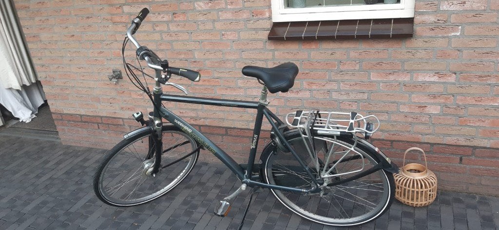 Batavus weekend herenfiets mt61, Fietsen en Brommers, Ophalen, Gebruikt, Velgrem, Versnellingen