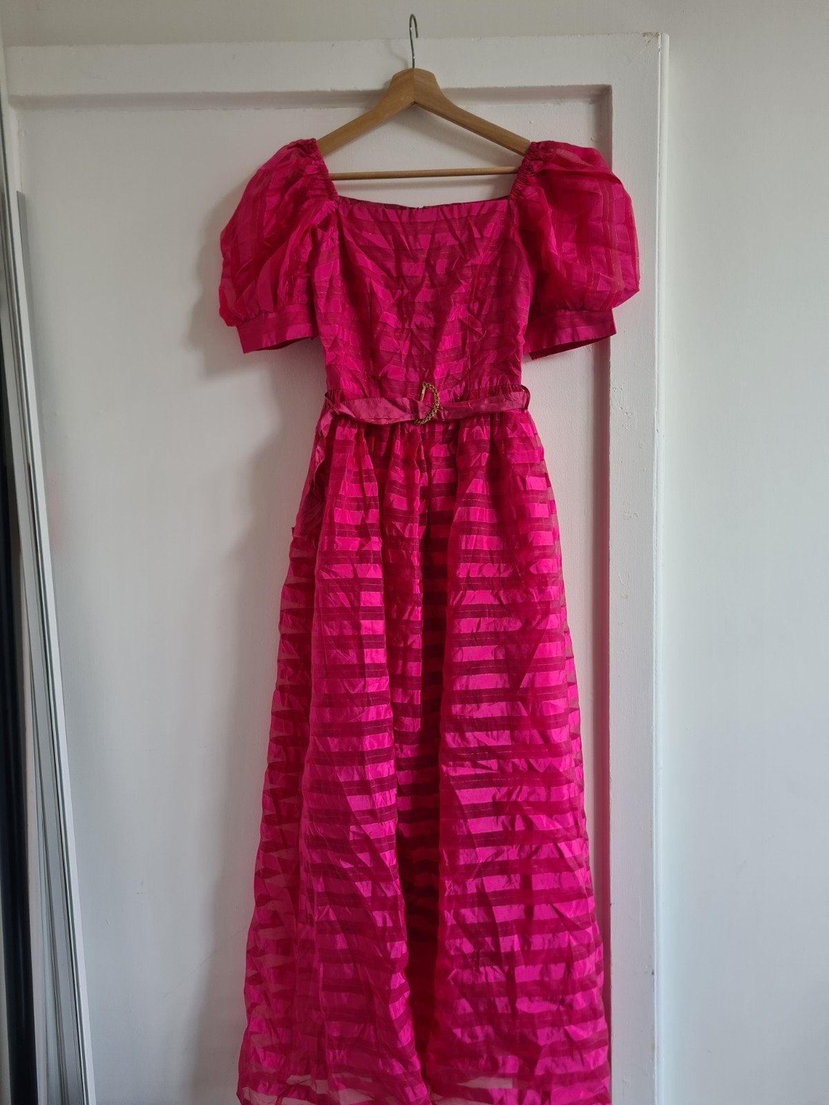 Roze prinsessenjurk carnaval outfit, Carnaval, Ophalen of Verzenden, Kleding, Maat 36 (S)