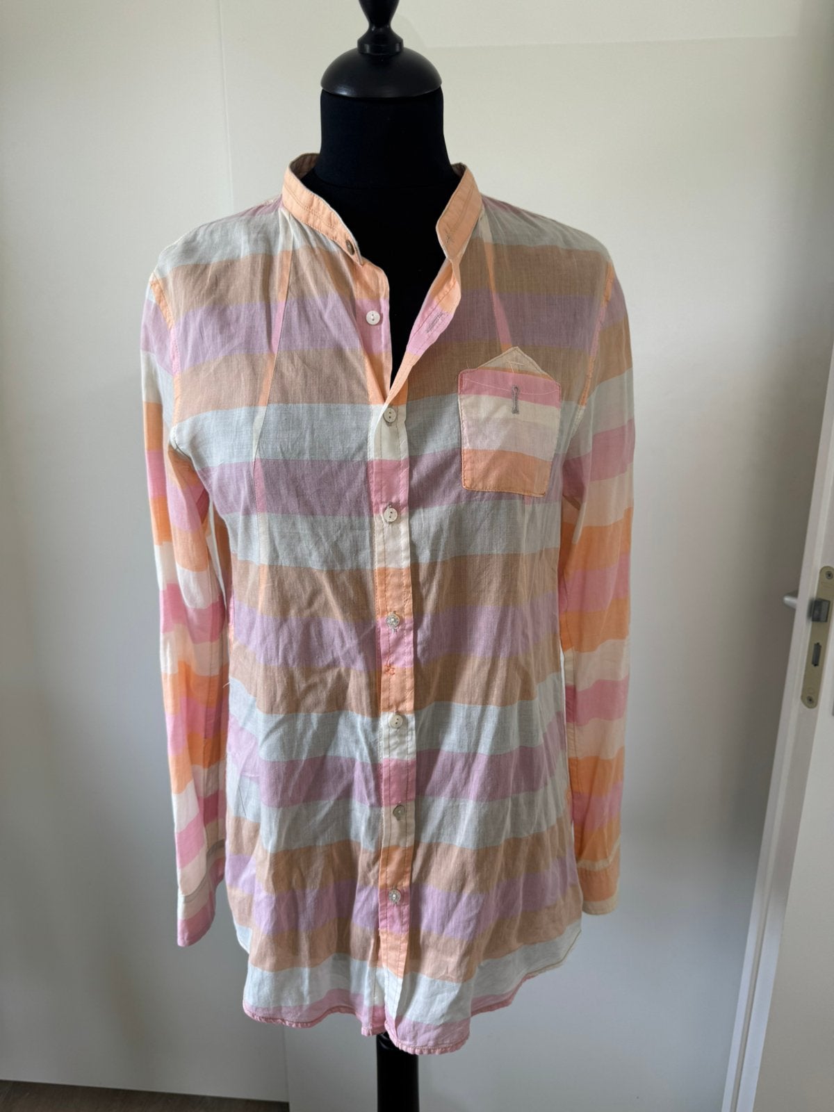 Mooie G-star blouse maat L, Kleding | Dames, Ophalen of Verzenden, Zo goed als nieuw, Maat 42/44 (L), Roze