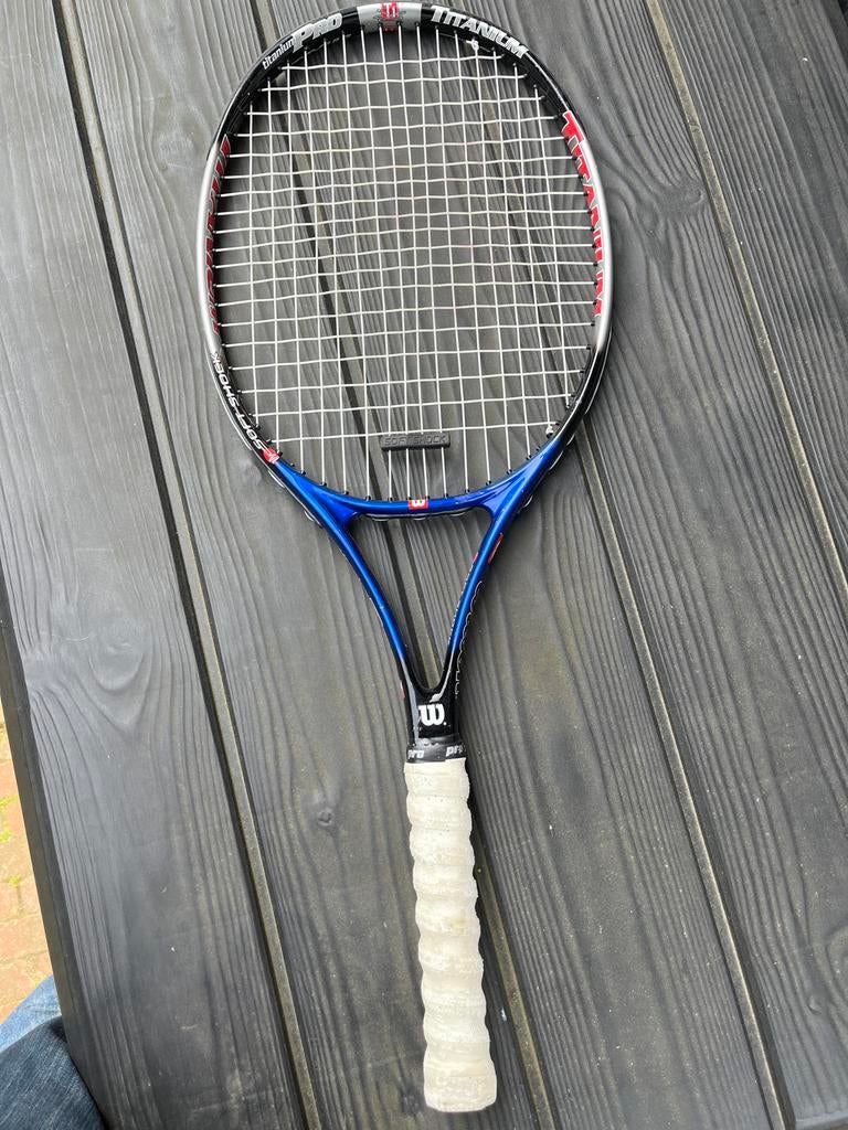 Wilson Titanium Pro tennisracket, Gebruikt, Ophalen of Verzenden, Wilson, Racket