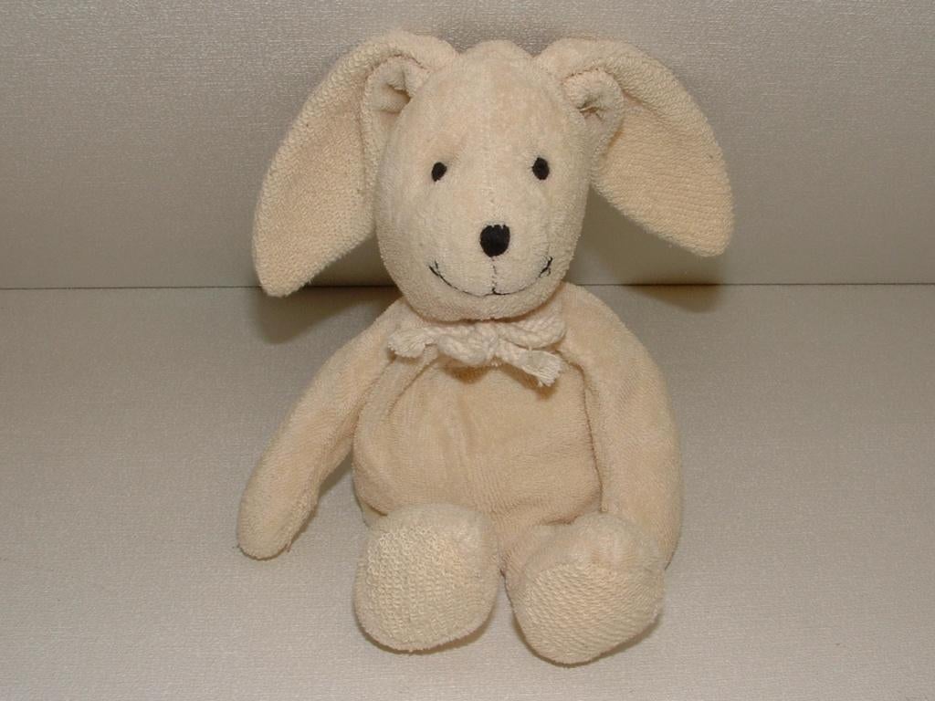 ANNA CLUB PLUSH KONIJN BADSTOF KLEINE UITVOERING, Kinderen en Baby's, Ophalen of Verzenden, Nieuw, Overige typen
