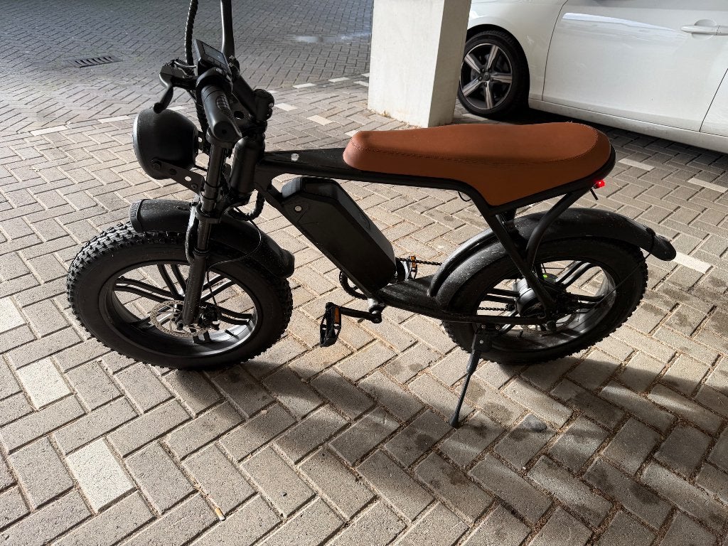 Ouxi V8 Fatbike, Zo goed als nieuw, 59 cm of meer, 30 tot 50 km per accu, Ophalen