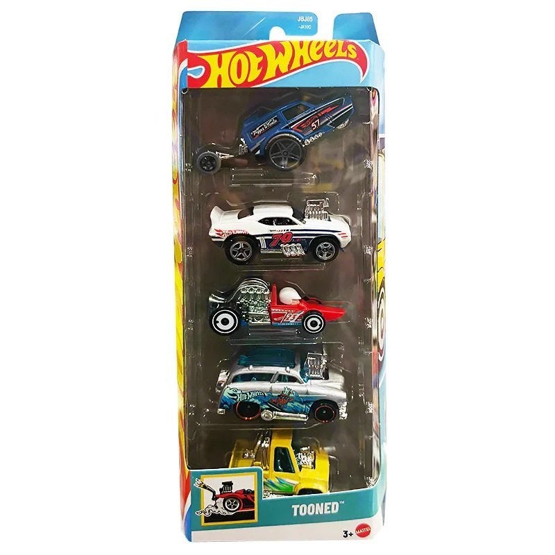 Hotwheels: 5-Pack: Tooned, ., Nieuw, Ophalen of Verzenden, .