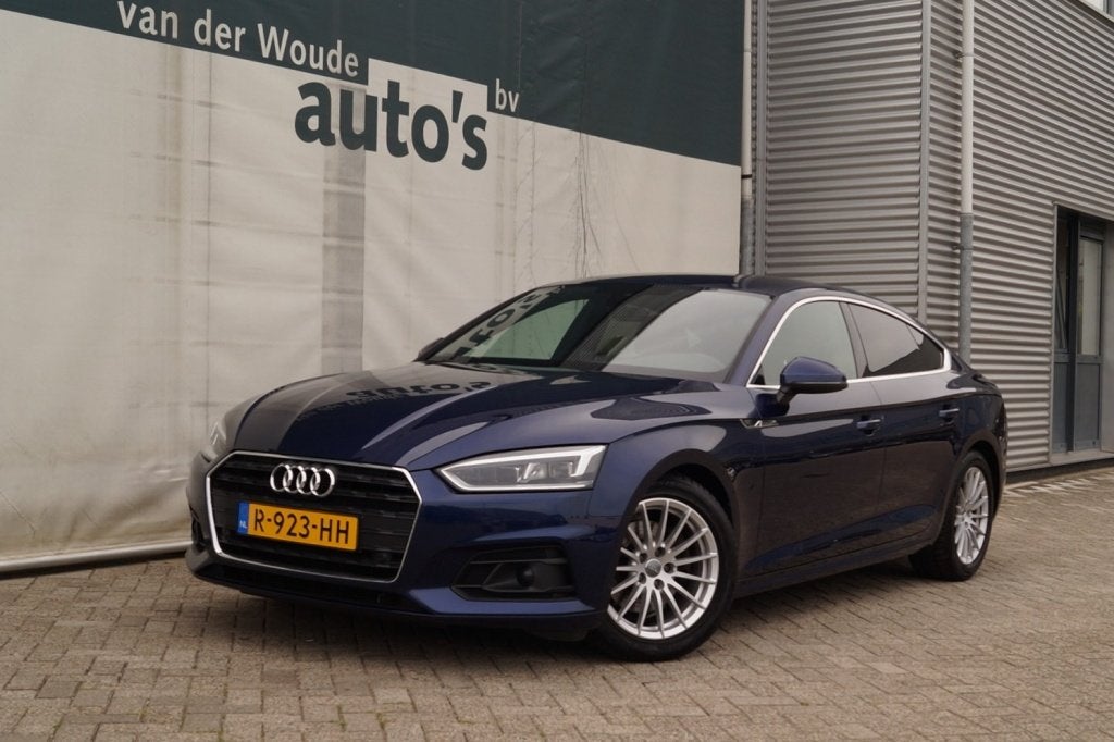 Audi A5 Sportback 35 TDI 150pk S-tronic Pro Line -LEER-XENON, 1490 kg, Gebruikt, Euro 6, 4 cilinders