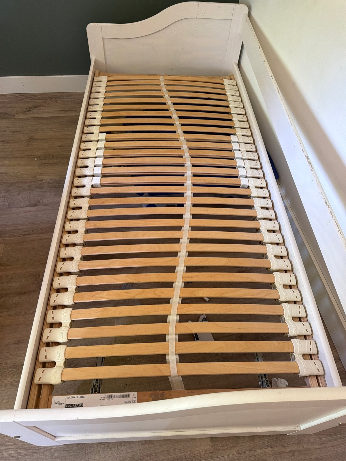 IKEA Sultan Lillsele lattenbod 90x200 cm 2 stuks, Huis en Inrichting, Ophalen, Gebruikt, 90 cm, Eenpersoons