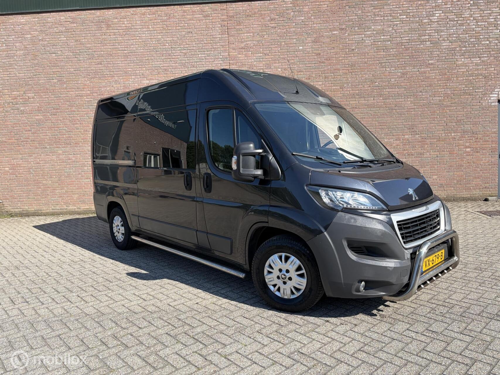 Peugeot Boxer Bestel 330 2.2 HDI L2H2 XR DC NIEUWE APK, Euro 5, Gebruikt, Zwart, 4 cilinders