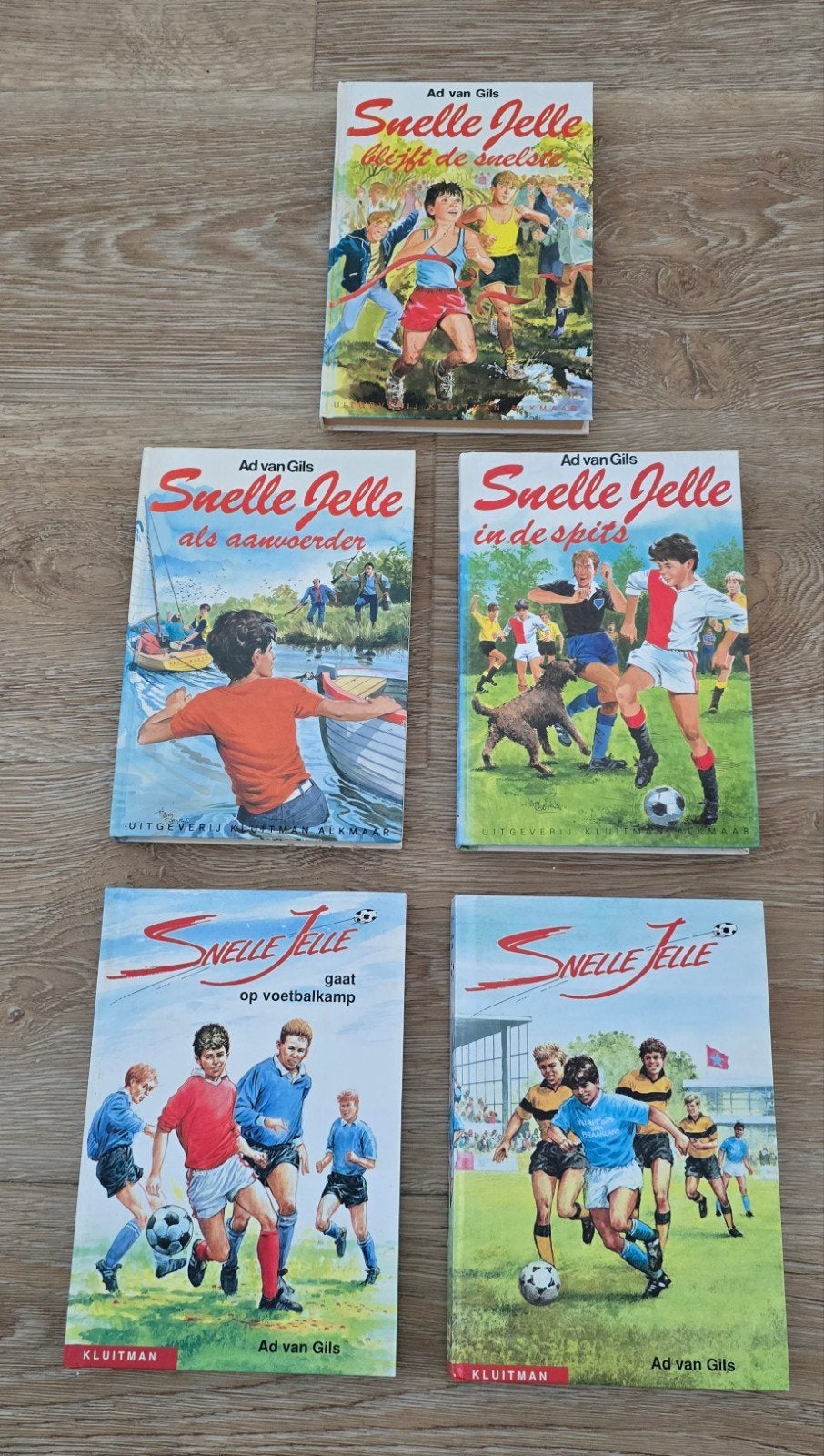 Snelle Jelle boekenreeks - 5 delen, Ophalen of Verzenden, Gelezen, Ad van Gils, Fictie algemeen