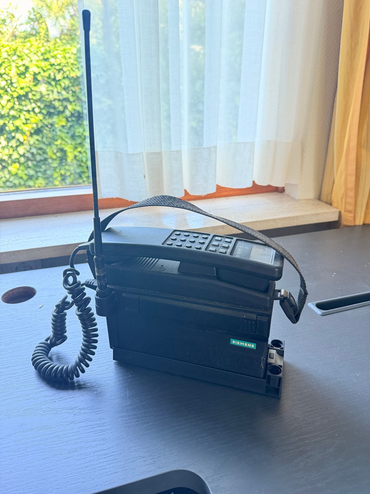 Siemens Autotelefoon N92/N42 - Vintage Mobiele Telefoon, Telecommunicatie, Mobiele telefoons | Siemens, Ophalen, Gebruikt, Overige modellen
